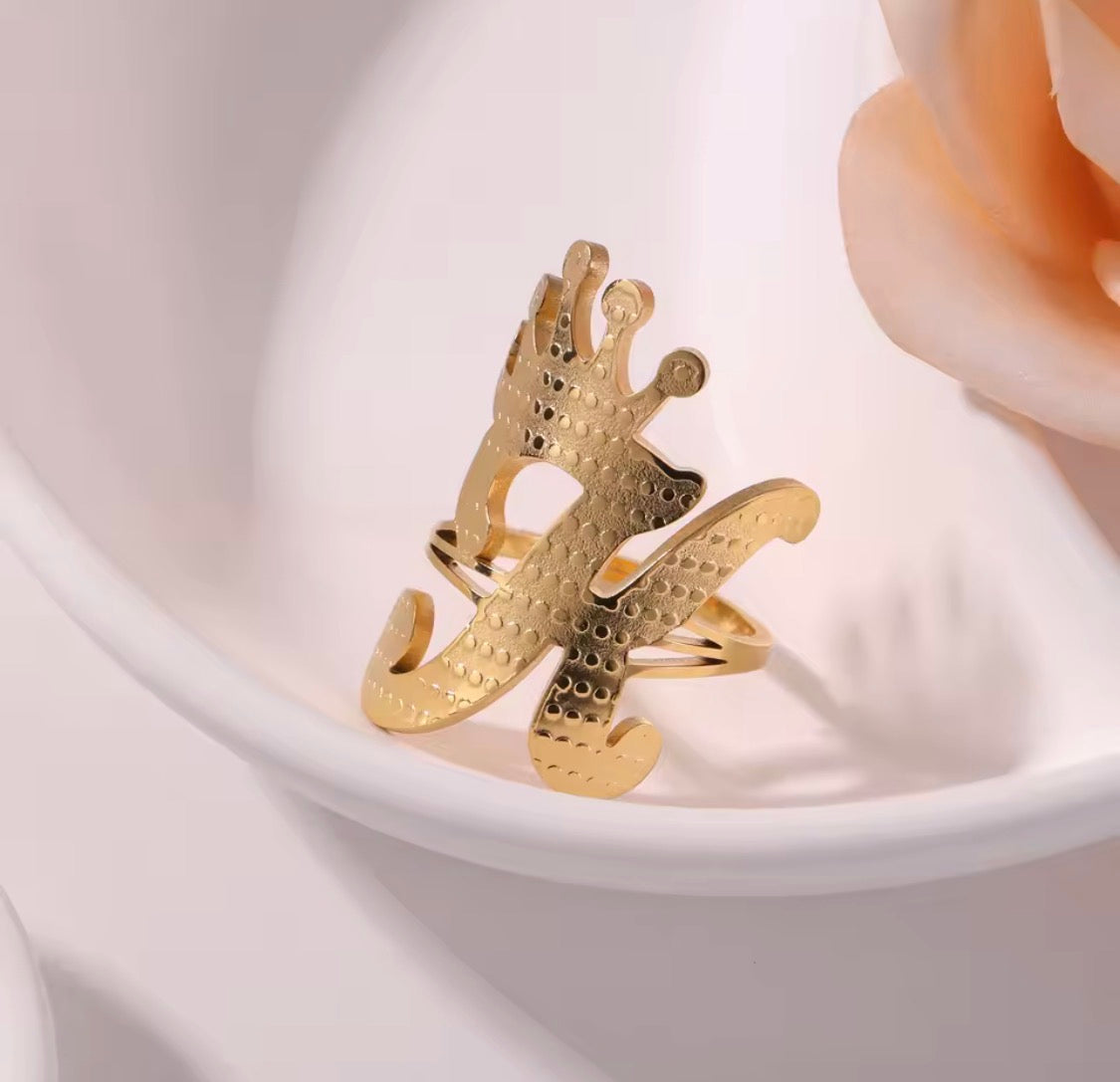 Adjustable initial crown rings