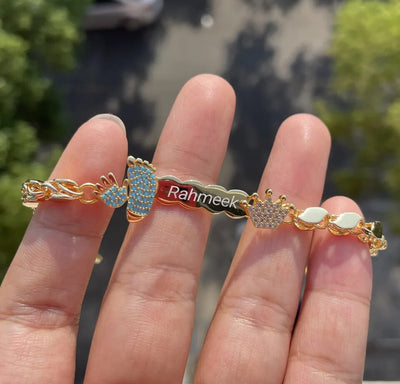 Bling Baby foot bracelets