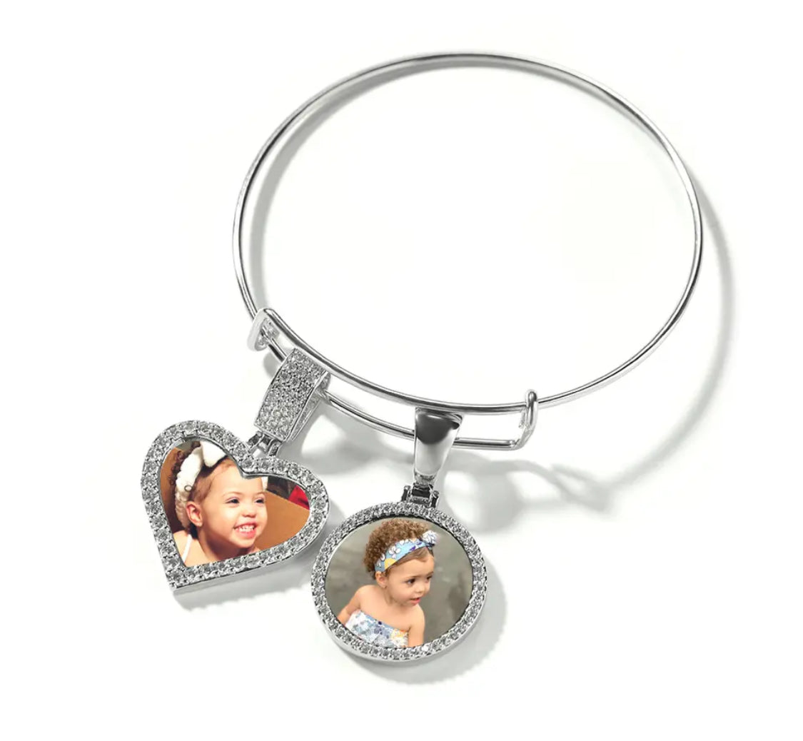 Double photo bangle