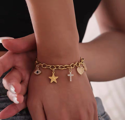 Lucky charm bracelet