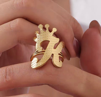 Adjustable initial crown rings