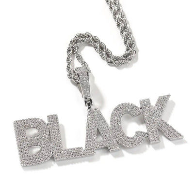 The Icy 3 row paved necklace