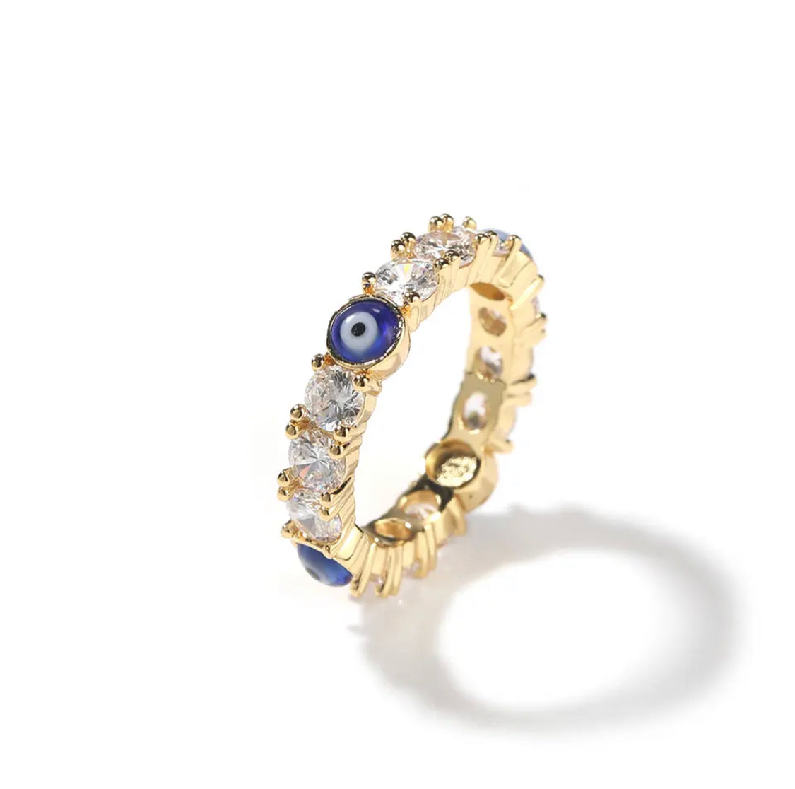 The Icy Evil Eye Ring