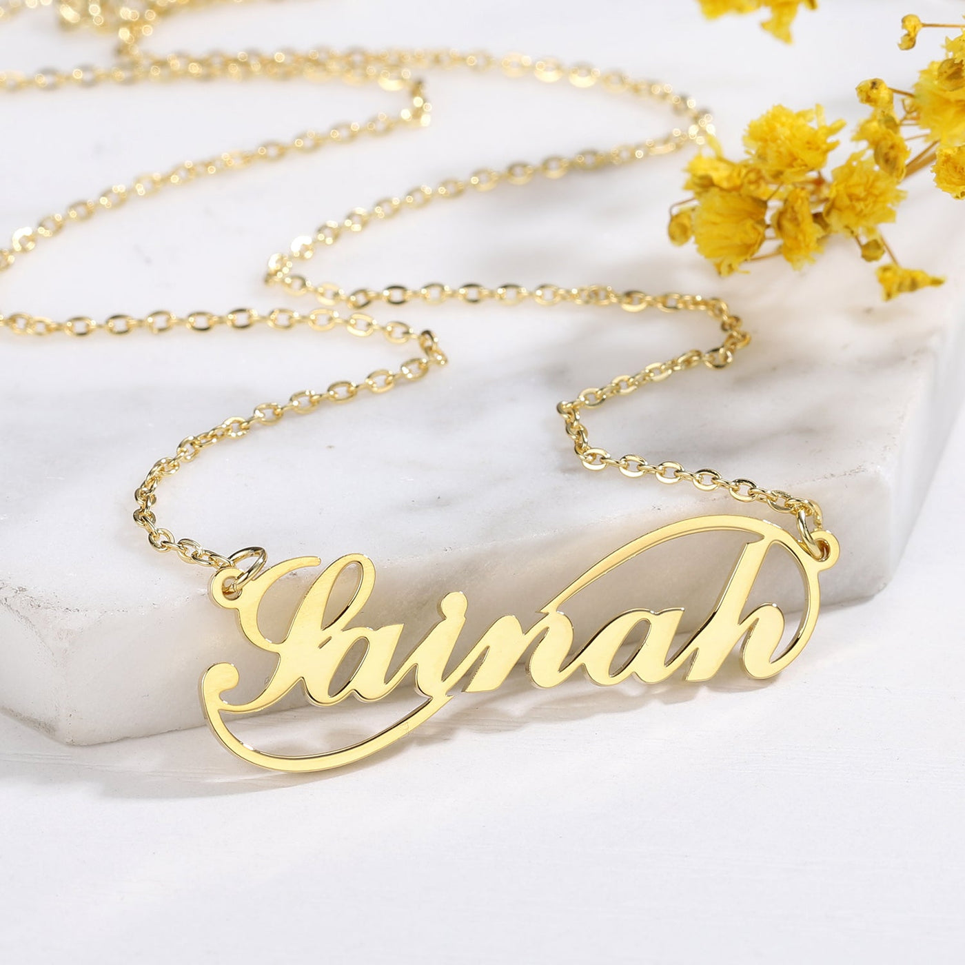 Kids Simple infinity name necklace