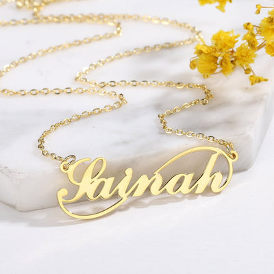 Kids Simple infinity name necklace