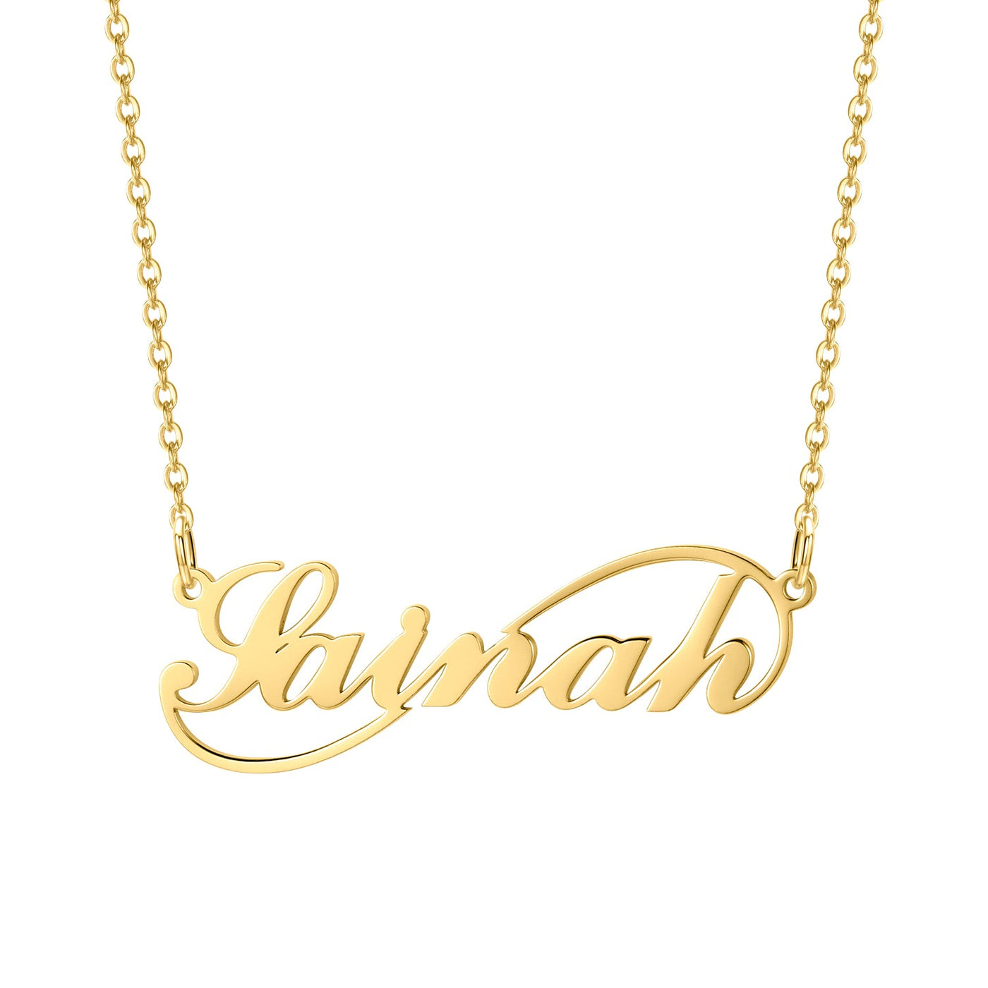 Kids Simple infinity name necklace