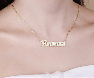 Kids Boxy Name necklace