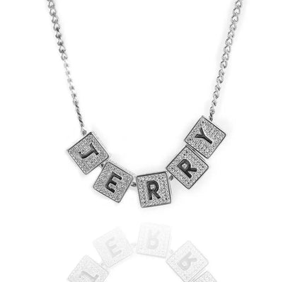 Kids Block name necklaces