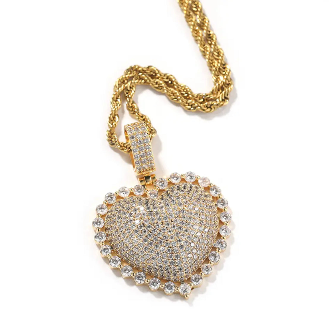 Love in My heart pendent with necklace