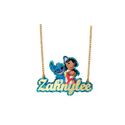 Customized kids character necklaces