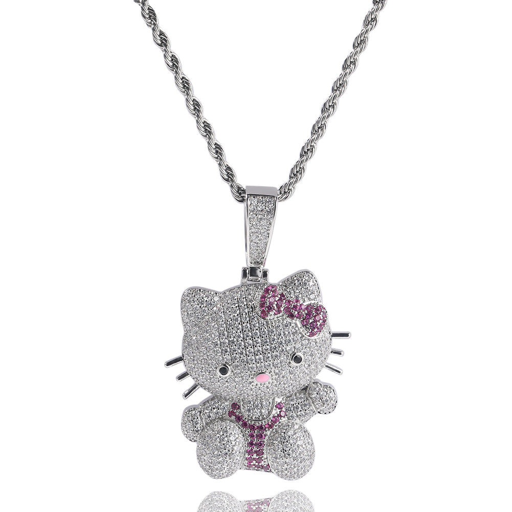 Kids  Meow Kitty Necklace