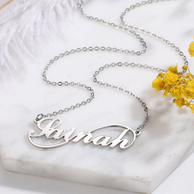 Kids Simple infinity name necklace