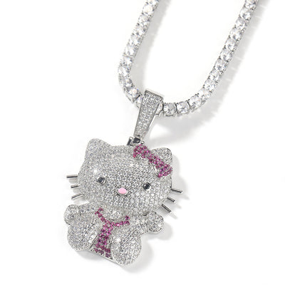 Kids  Meow Kitty Necklace