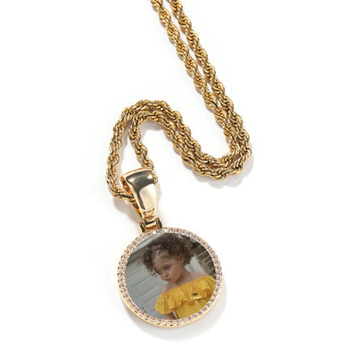 Kids Tiny Photo Pendent