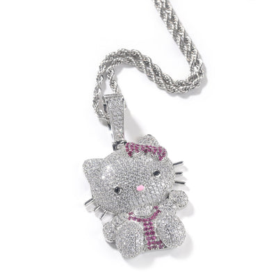 Kids  Meow Kitty Necklace