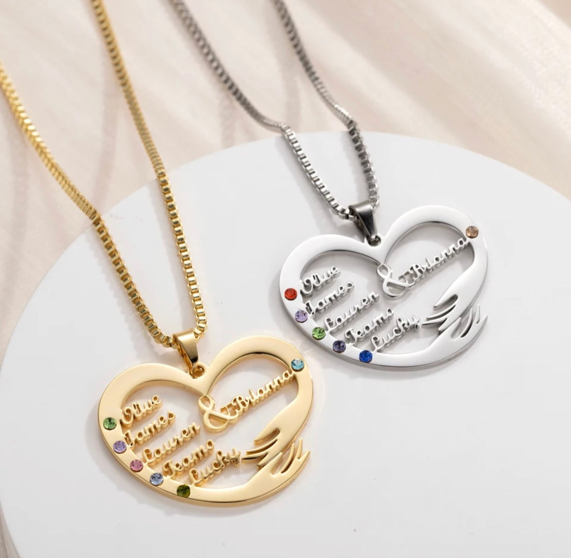 The Hugging Heart Necklace