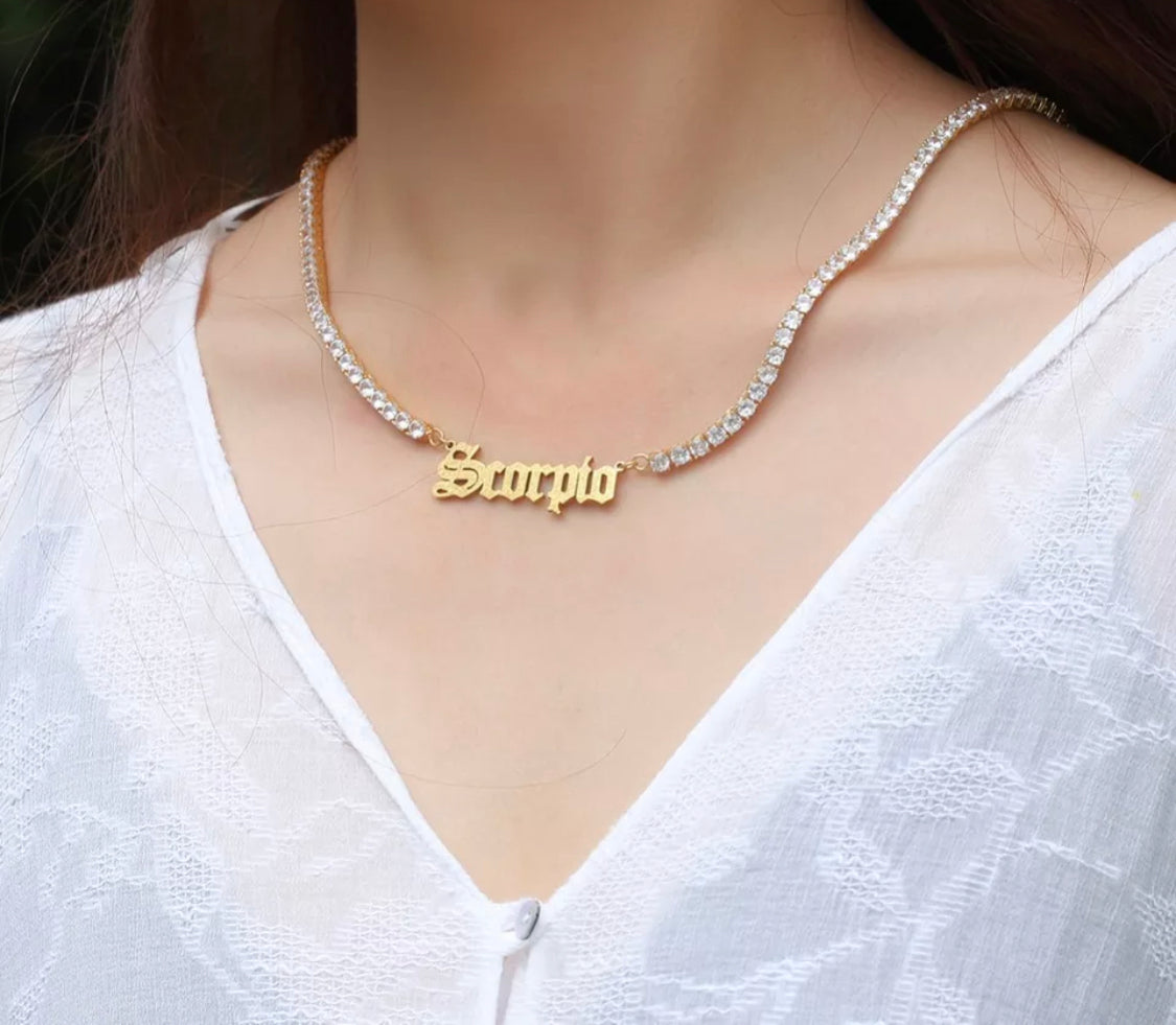 The Zodiac Tennis Necklace