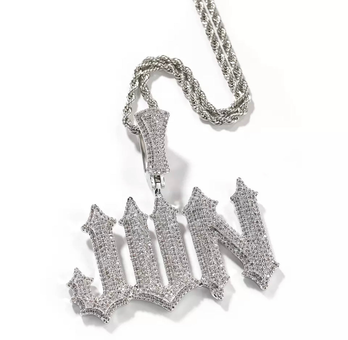 The Spiny Letter Necklace