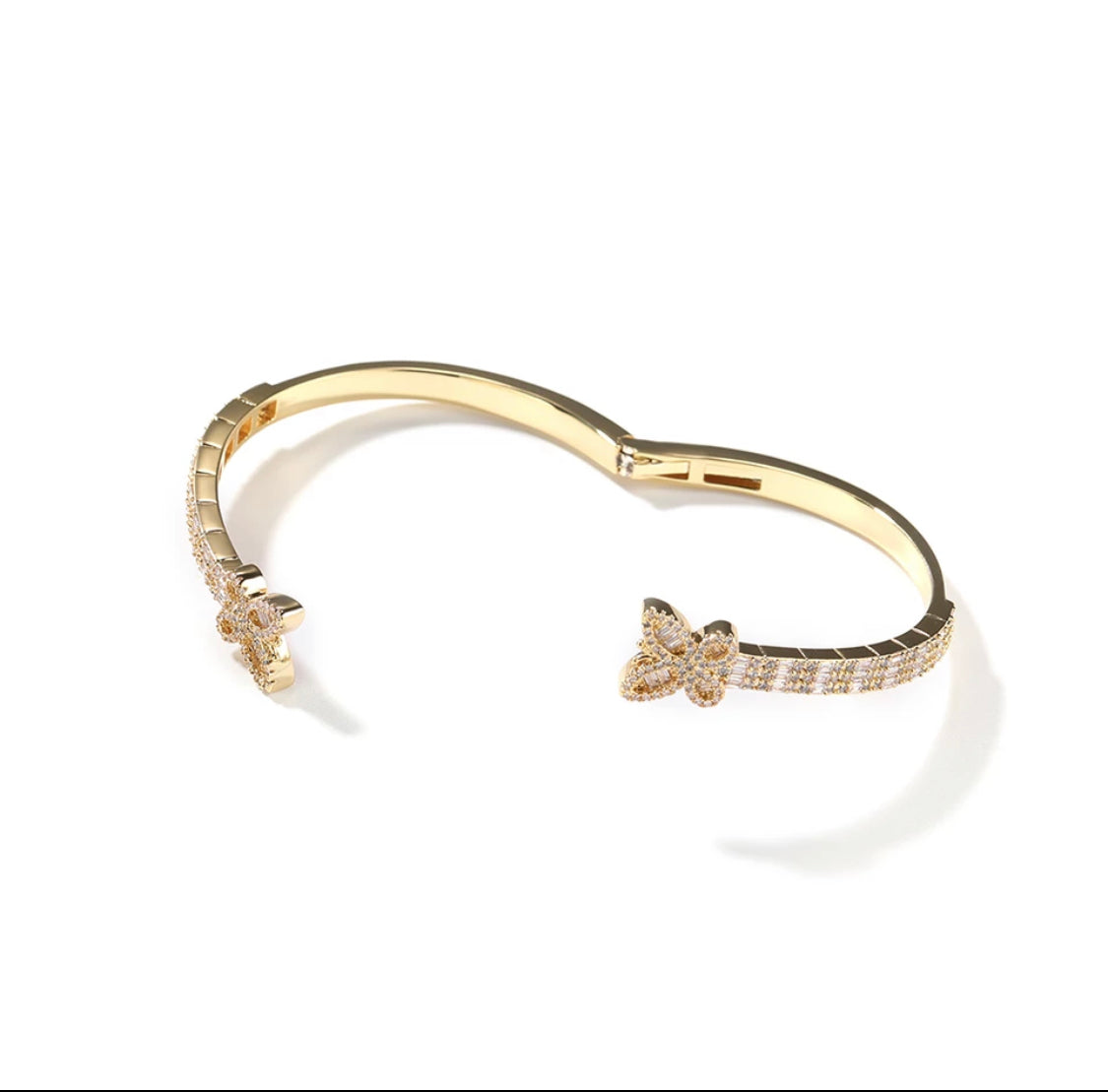 The Cuff Butterfly Bangle