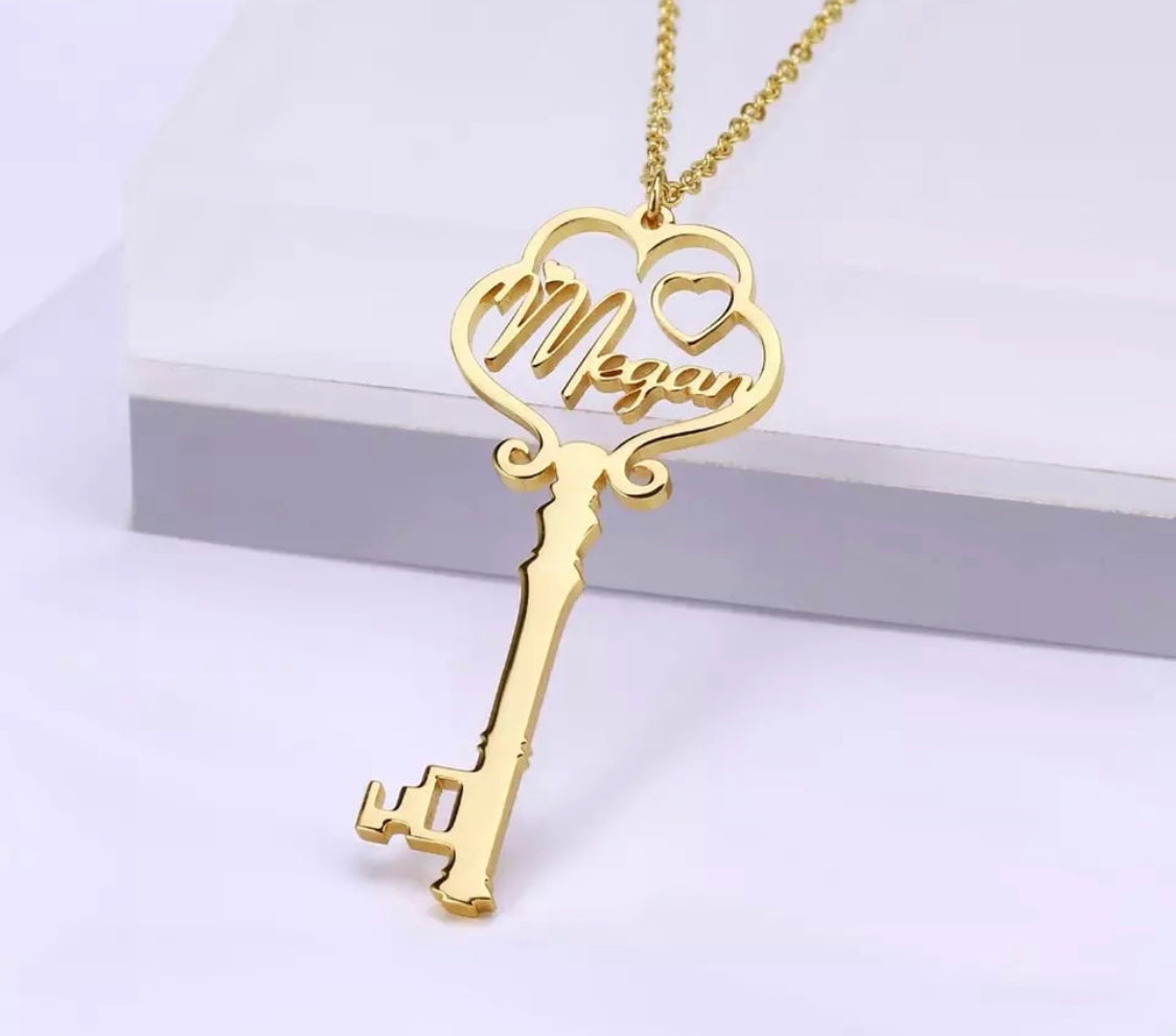 Waterproof key necklace