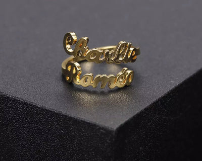 The Double Name ring