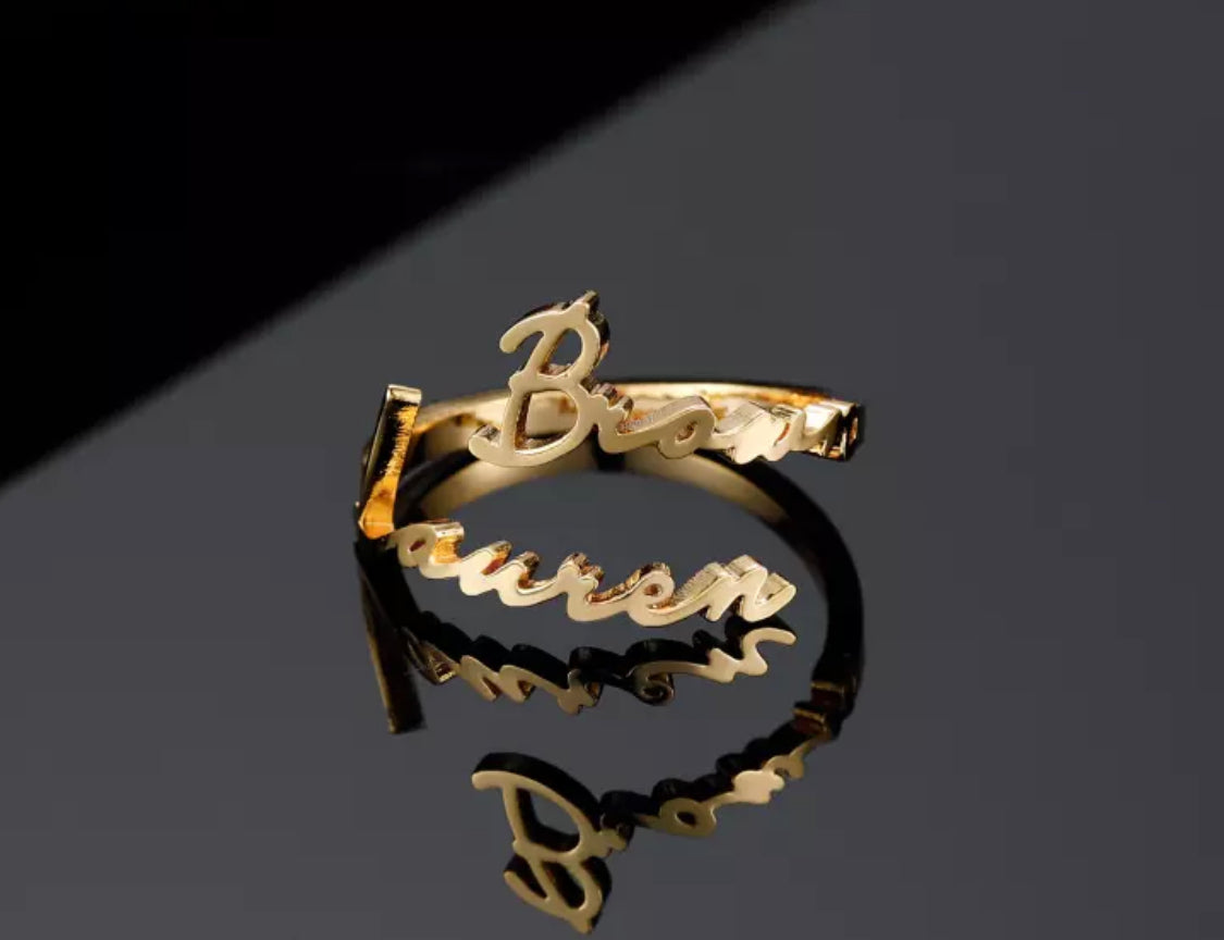 The Double Script Ring