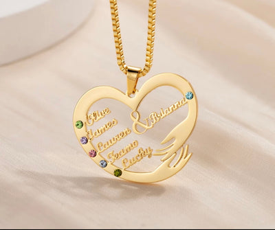 The Hugging Heart Necklace