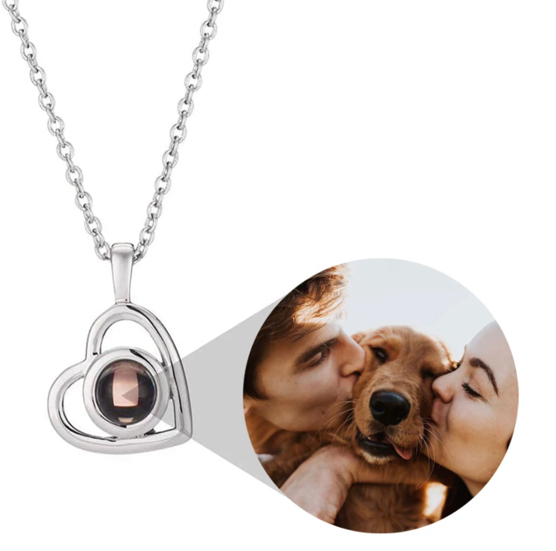 The photo projection necklace 3d