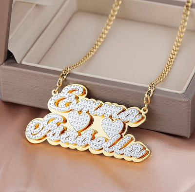 The Double Love Necklace