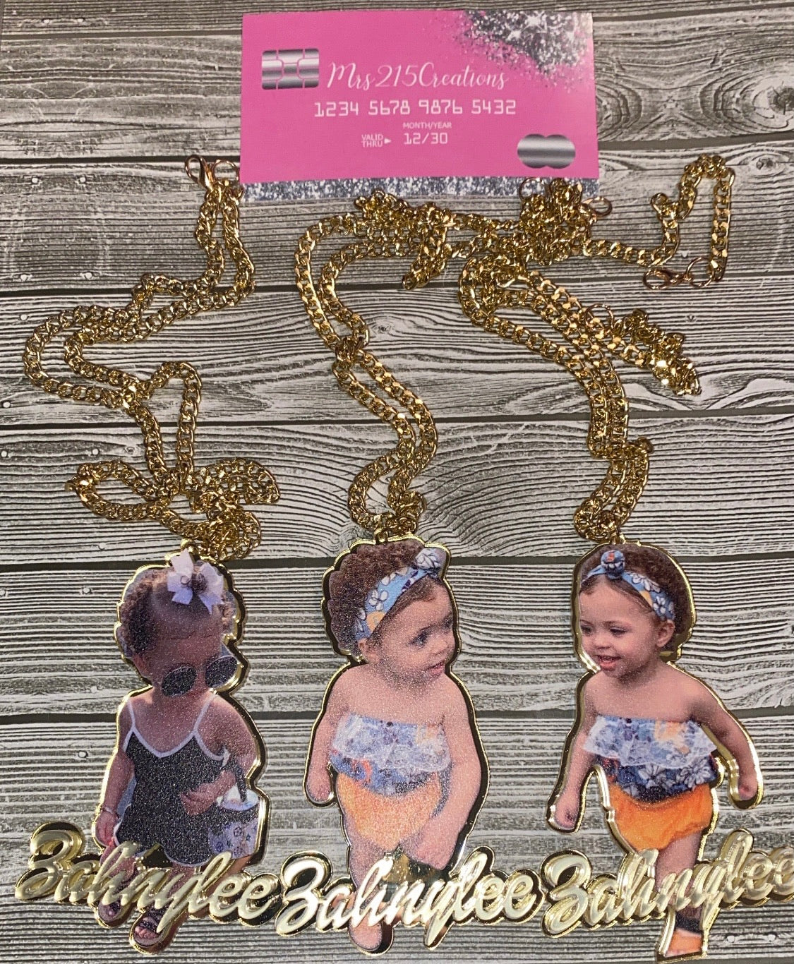 The Zah’nylee Photo Necklace