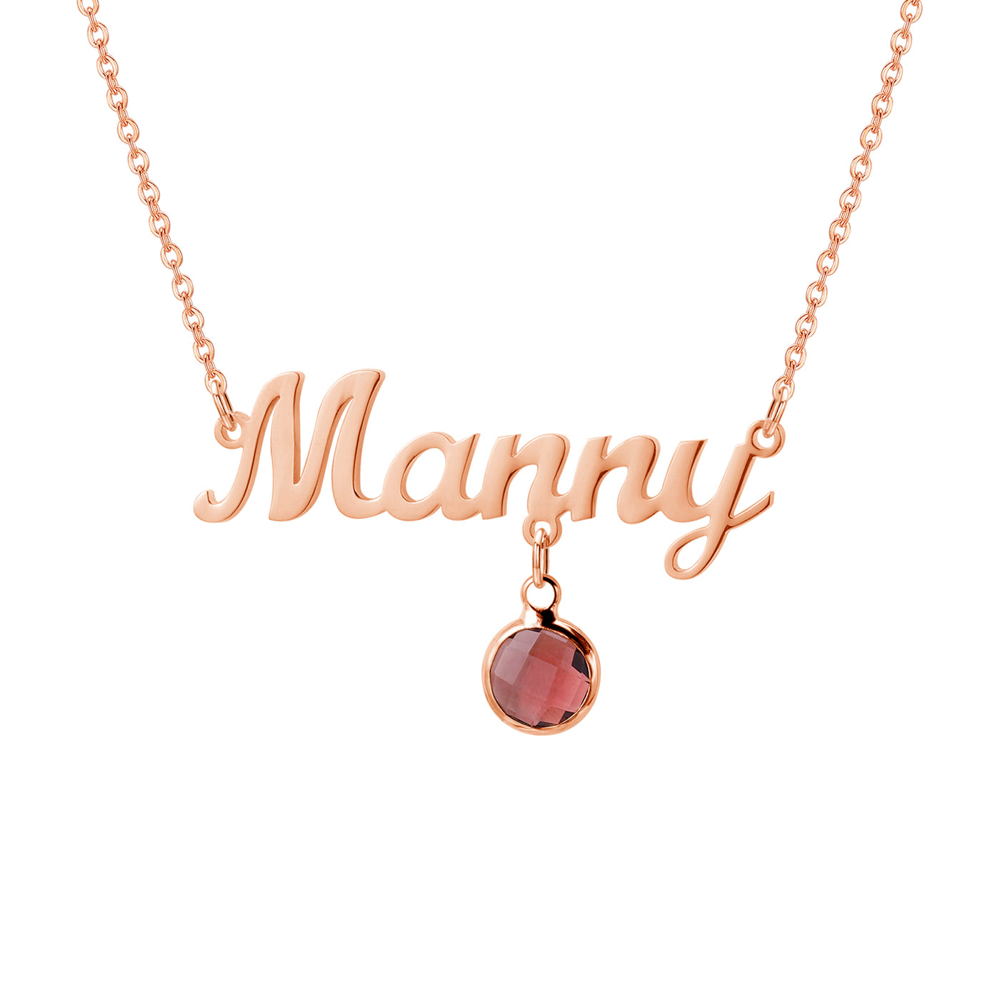 The Manny Birthstone Necklace