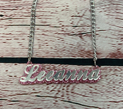 The Acrylic Name Necklace