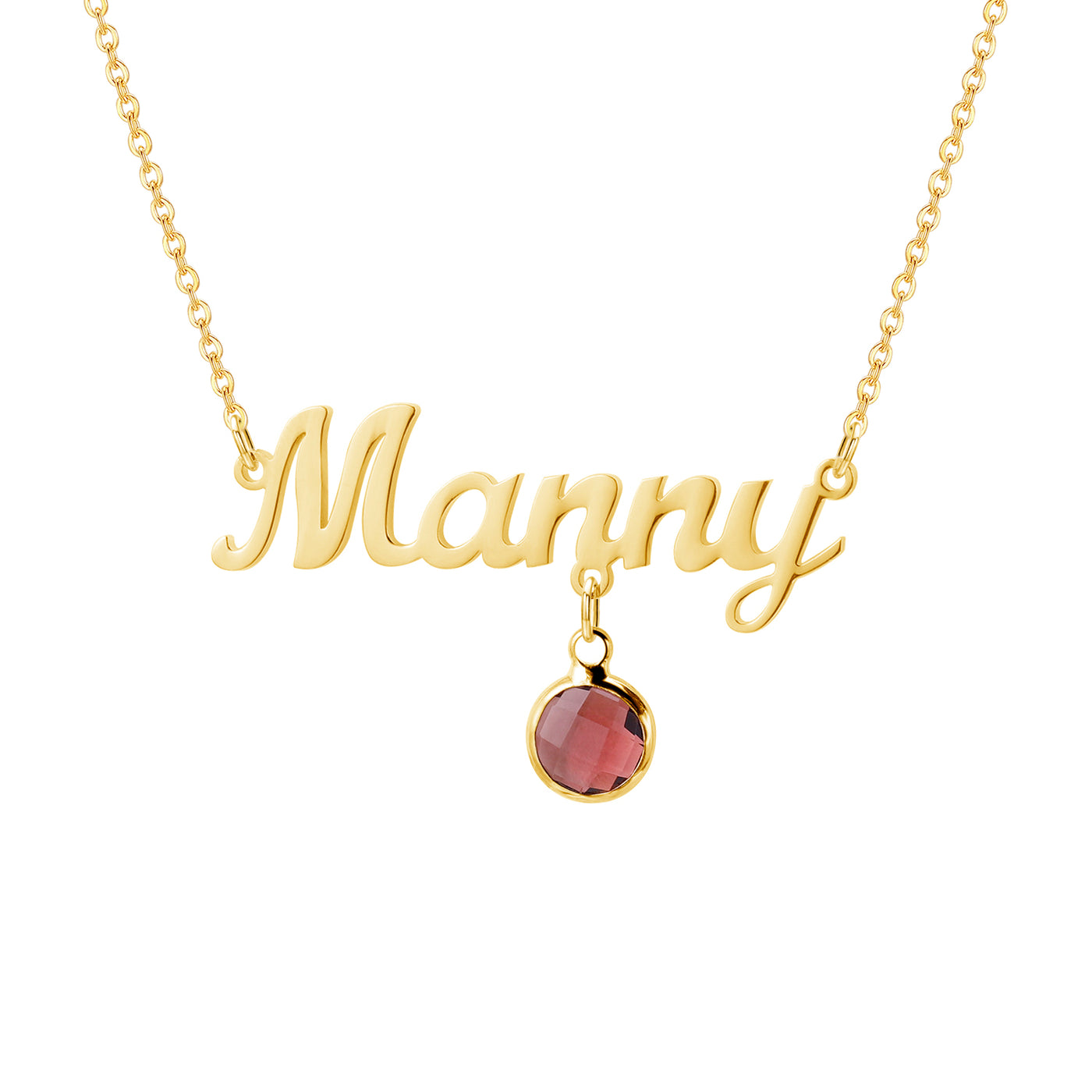 The Manny Birthstone Necklace