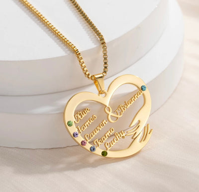 The Hugging Heart Necklace