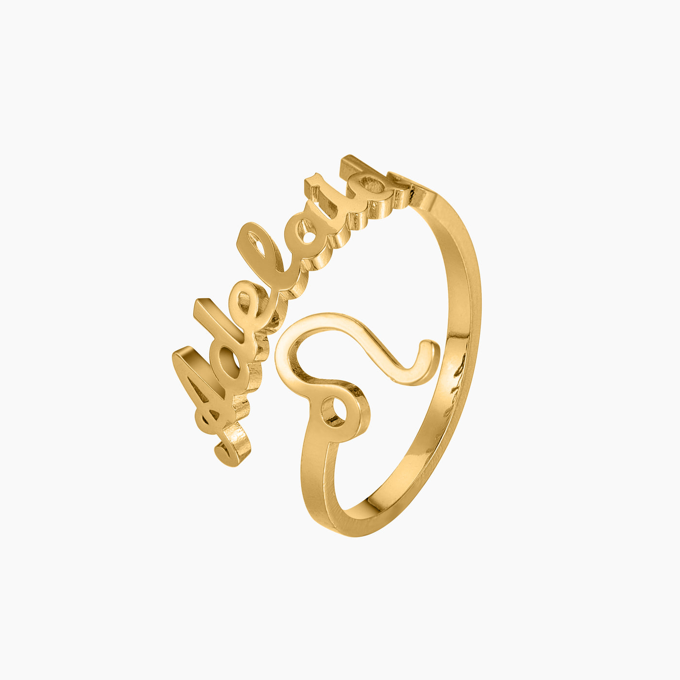 The Zodiac Name Ring