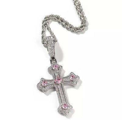 The Icy pink Cross